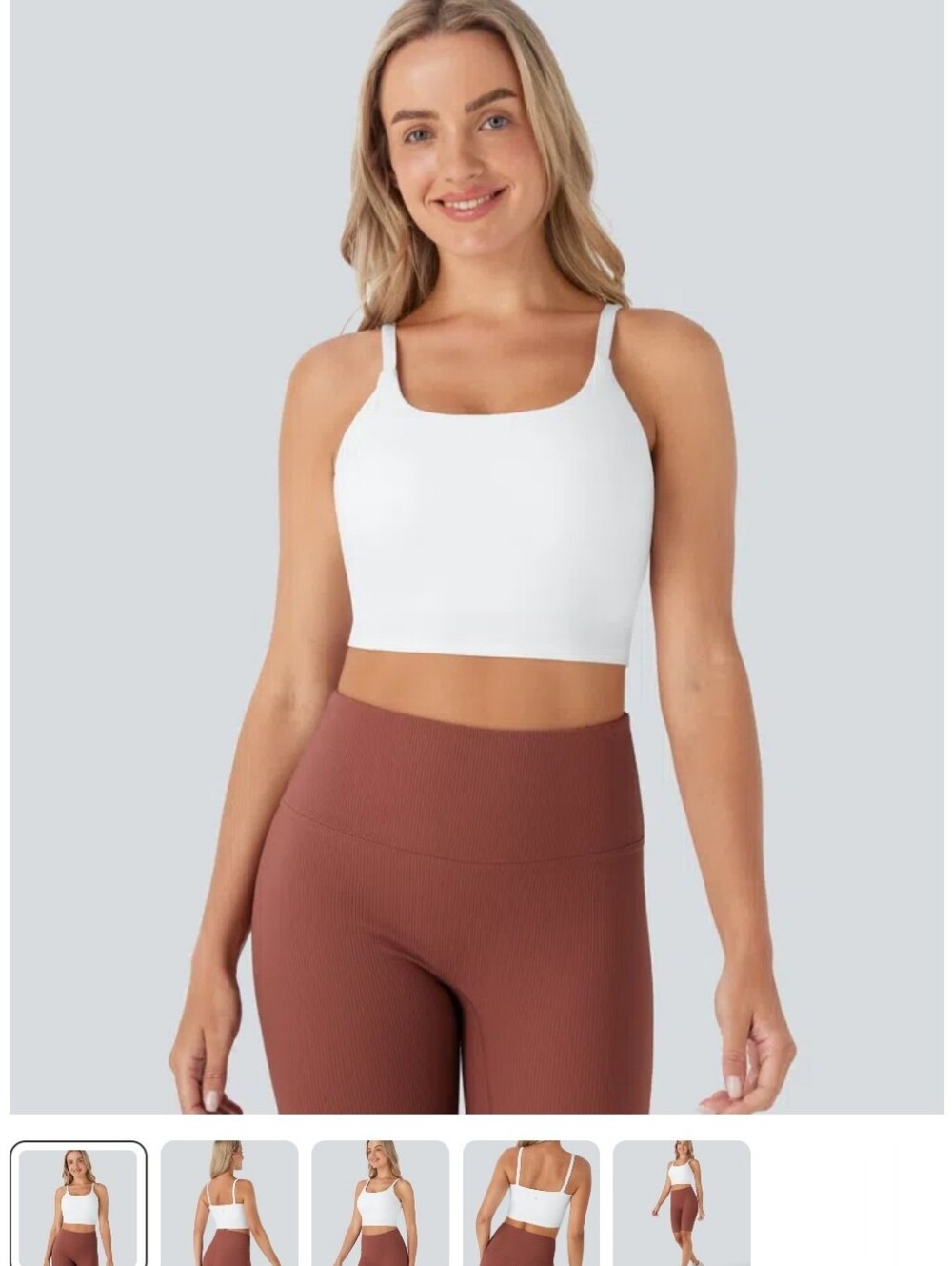 New HALARA Softly Zero Cropped Cami Top XL DD-F